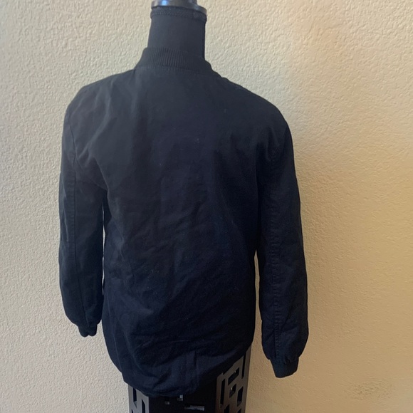 Women's Black Utility Jacket - Picture 3 of 13